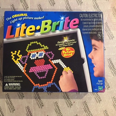 Toys, Lite-brite, Cabbage patch doll,  Nintendo DS
