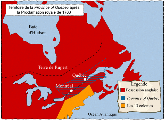 Refus d'agrandissement des territoire coloniaux