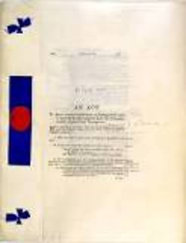 Passing of the Immigration Restriction Act