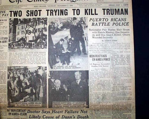 The Failed Assassination of Harry S. Truman