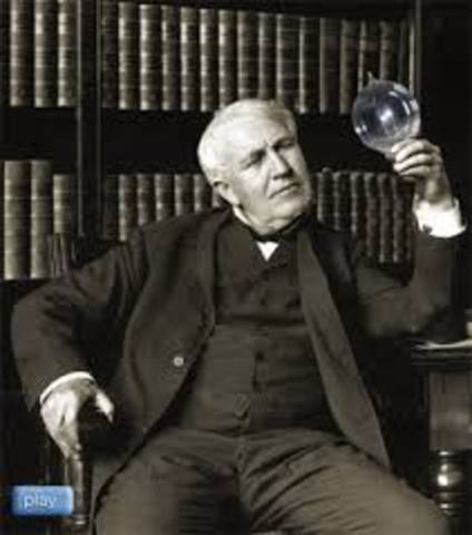 thomas edison invented the light bulb