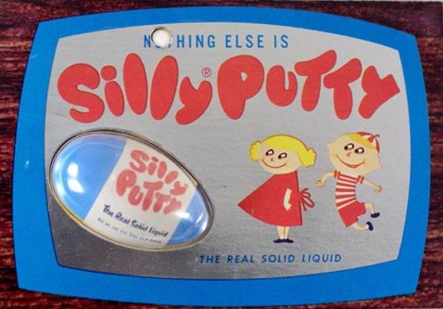 Toys in the 50's: Silly Putty