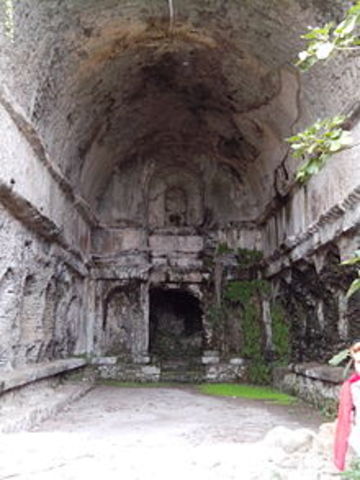 Castel Gandolfo ninfeo dorico