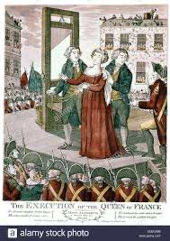 Execution of the Queen