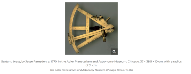 1730  Sextant developed