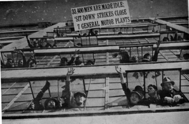 1930s General Motors Sit-Down