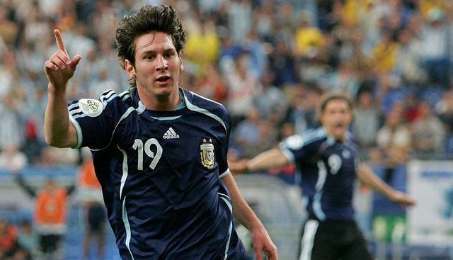 first goal with Argentina