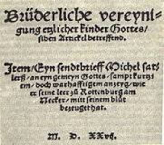 Schleitheim Confession