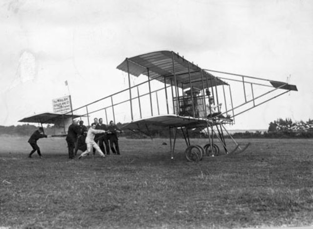 First Biplane