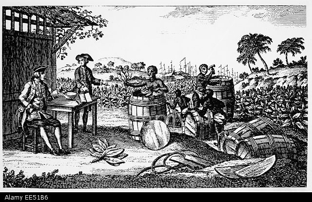 Virginia work done by indentured servants