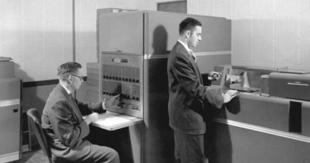 Llegada del  computador, todo un avance