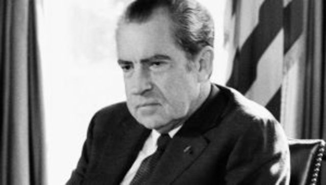 President Nixon Stepping In
