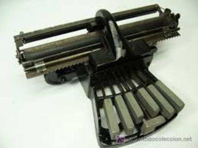 Las máquinas de escribir para ciegos