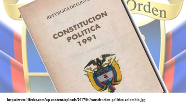 CONSTITUCIÓN POLÍTICA DE COLOMBIA  1991