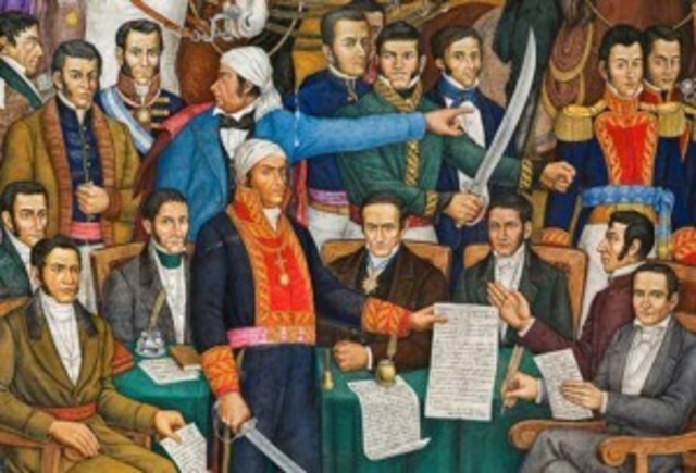 Se inaugura el Congreso de Chilpancingo y se leen los Sentimientos de la Nación escritos por Morelos.