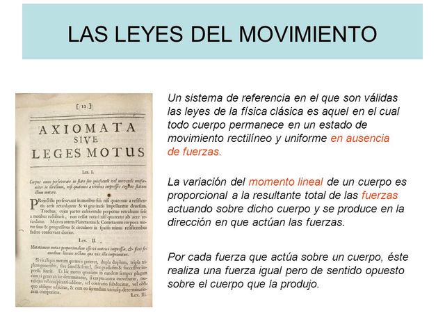 LEYES DEL MOVIMIENTO