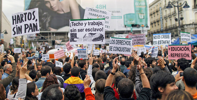 Primera protesta juvenil