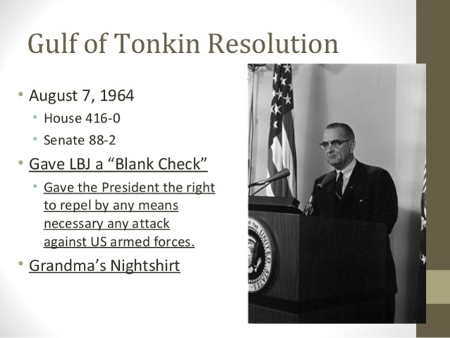 Gulf of Tonkin Resolution
