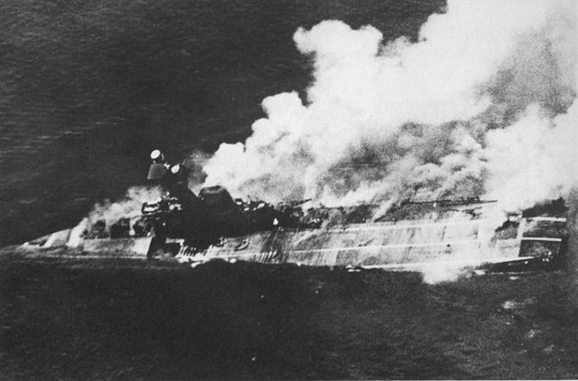 U.S. And Japanese Navy Engage