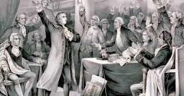 Patrick Henry's "Give me liberty or give me death" speech