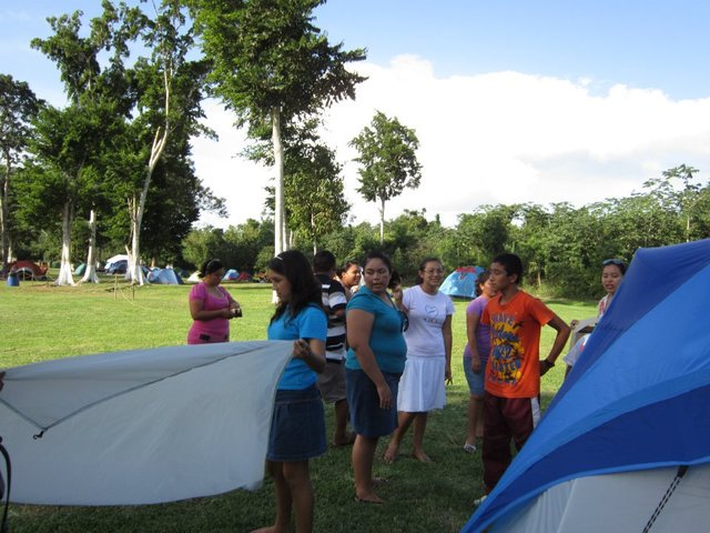 Nos fuimos de viaje a Bacalar a un campamento