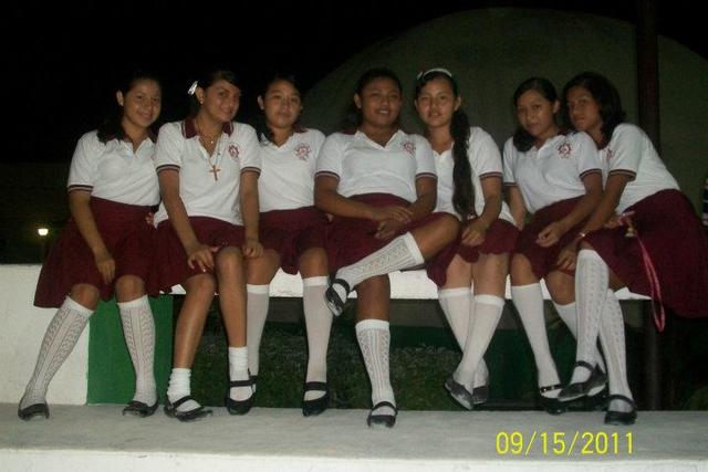 Nos toco participar por primera vez en el centro como escolta. Para el grito de independencia.