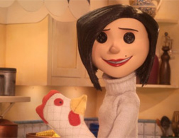 3. When Coraline's other parents asked her if she wanted to stay with them and get buttons sewed onto her eys