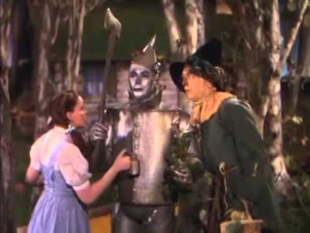 Dorothy meets a Tin Can Man