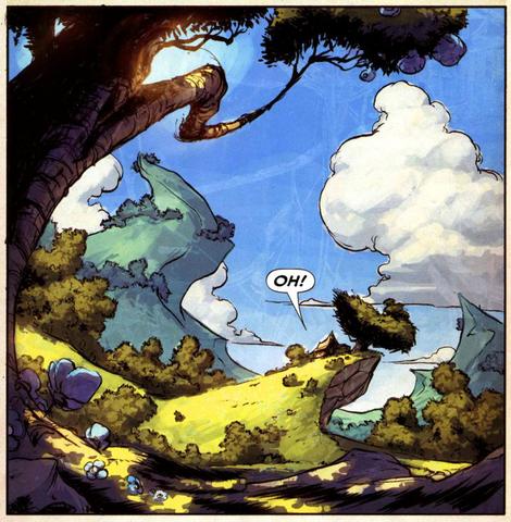 Dorthy arrives in OZ