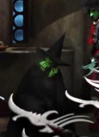 Dorothy kills the wicked witch of the west