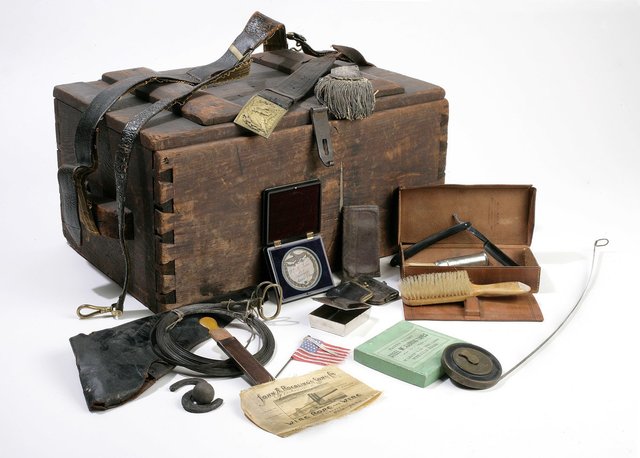 Matthew gets their stuff and returns it.