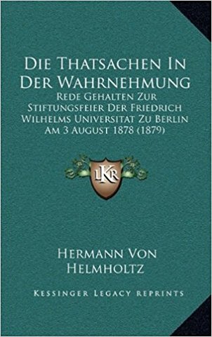 Helmholtz publico el libro