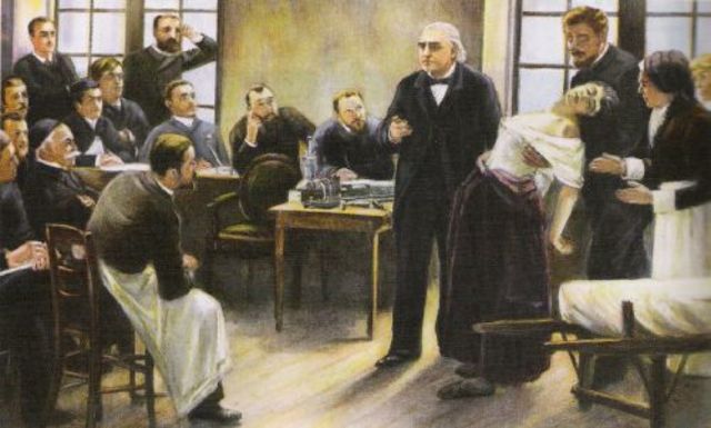 Interés de Charcot en las parálisis "histéricas" y traumáticas.