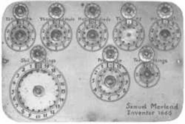 Primera Maquina Multiplicar
