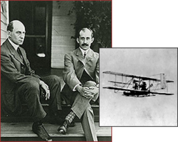 Vuelo histórico de los hermanos wright