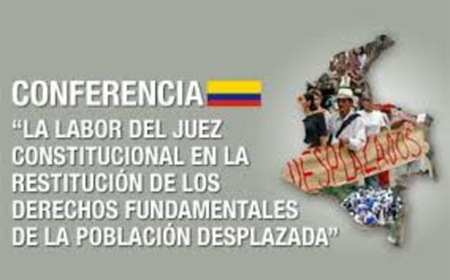 población desplazada