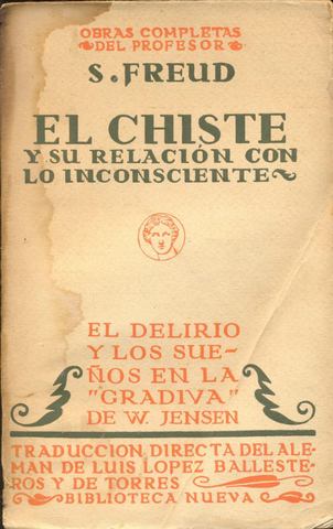 Freud publica "el chiste y su relación con el inconsciente"