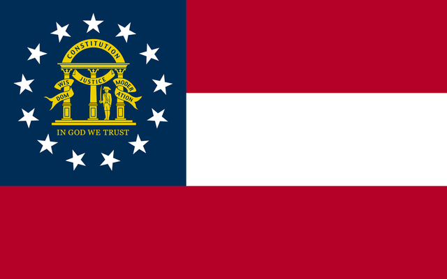 Georgia's Current Flag