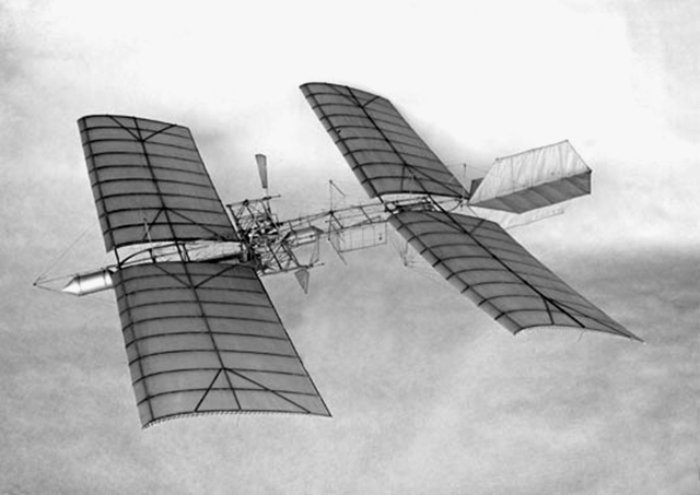 Samuel Pierpont Langley publicó Experiments in Aerodynamics(Experimentos en aerodinámica), donde detallaba sus investigaciones, y es a partir de ahí cuando se dedicó a diseñar y construir aeronaves basadas en sus ideas.
