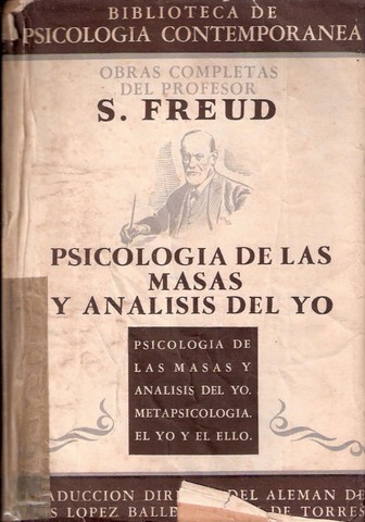 publicación de la obra "Psicología de las masas y análisis del yo.”