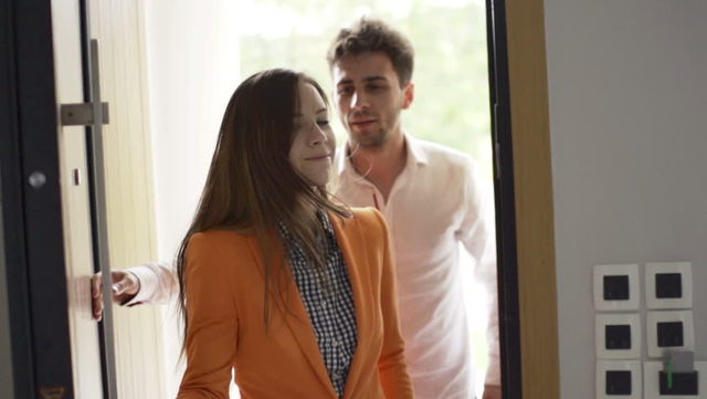 Matthew returns home with great news.