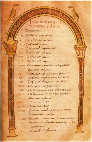 Carlos IV lege salikoa kentzen du.