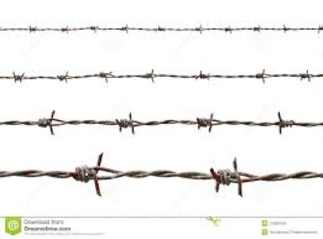 Barbed wire