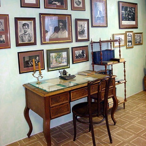 Кабинет писателя в селе Коптево