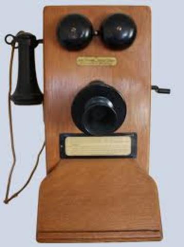 the first wall phone