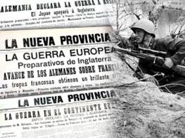 Francia declara guerra contra Alemania