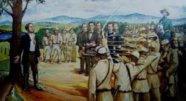 Fusilamiento  de Juanito Mora