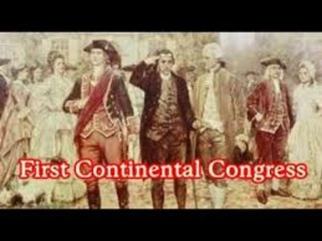 First Continental Congress