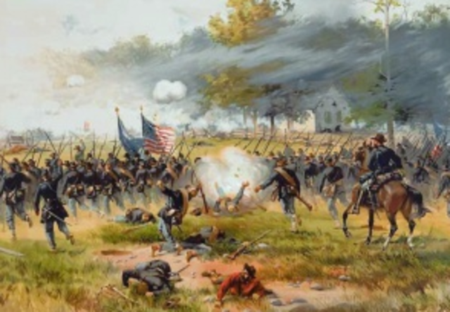 La guerre de Sécession