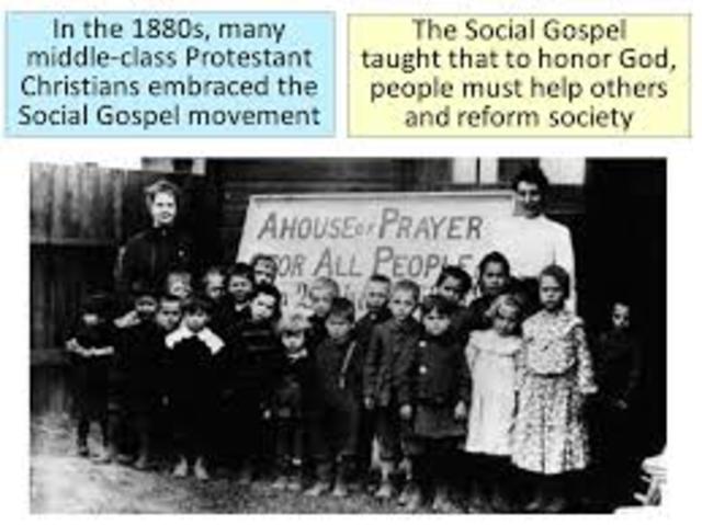 Social Gospel Movement (Gilded Age)